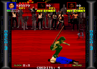 Pit Fighter (rev 9) Screenshot 1